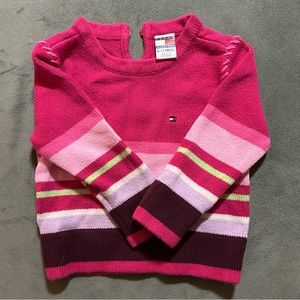 Tommy Hilifiger stripe sweater (6-12 months)